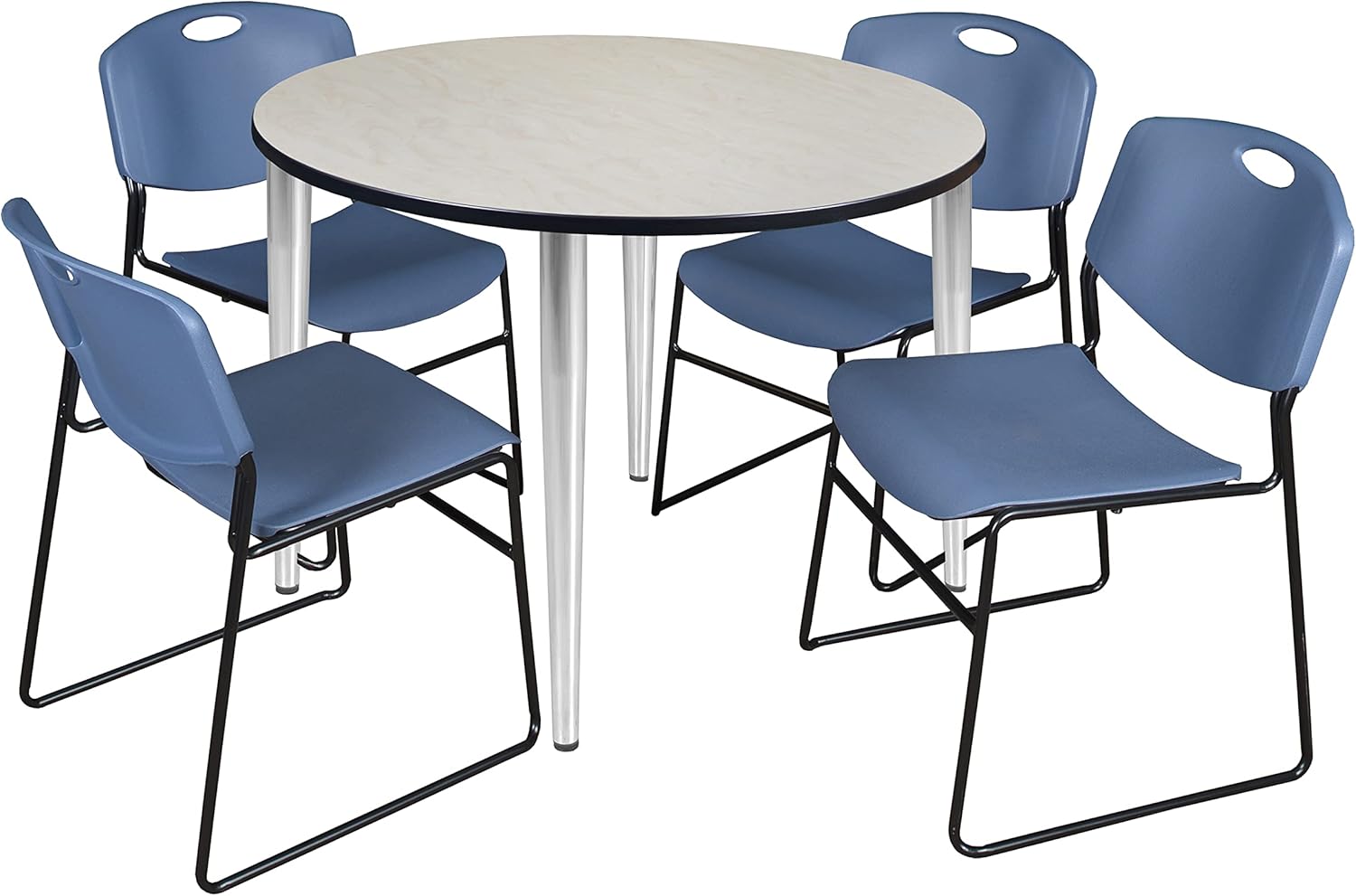 Regency Kahlo Round Breakroom Table Set, 48