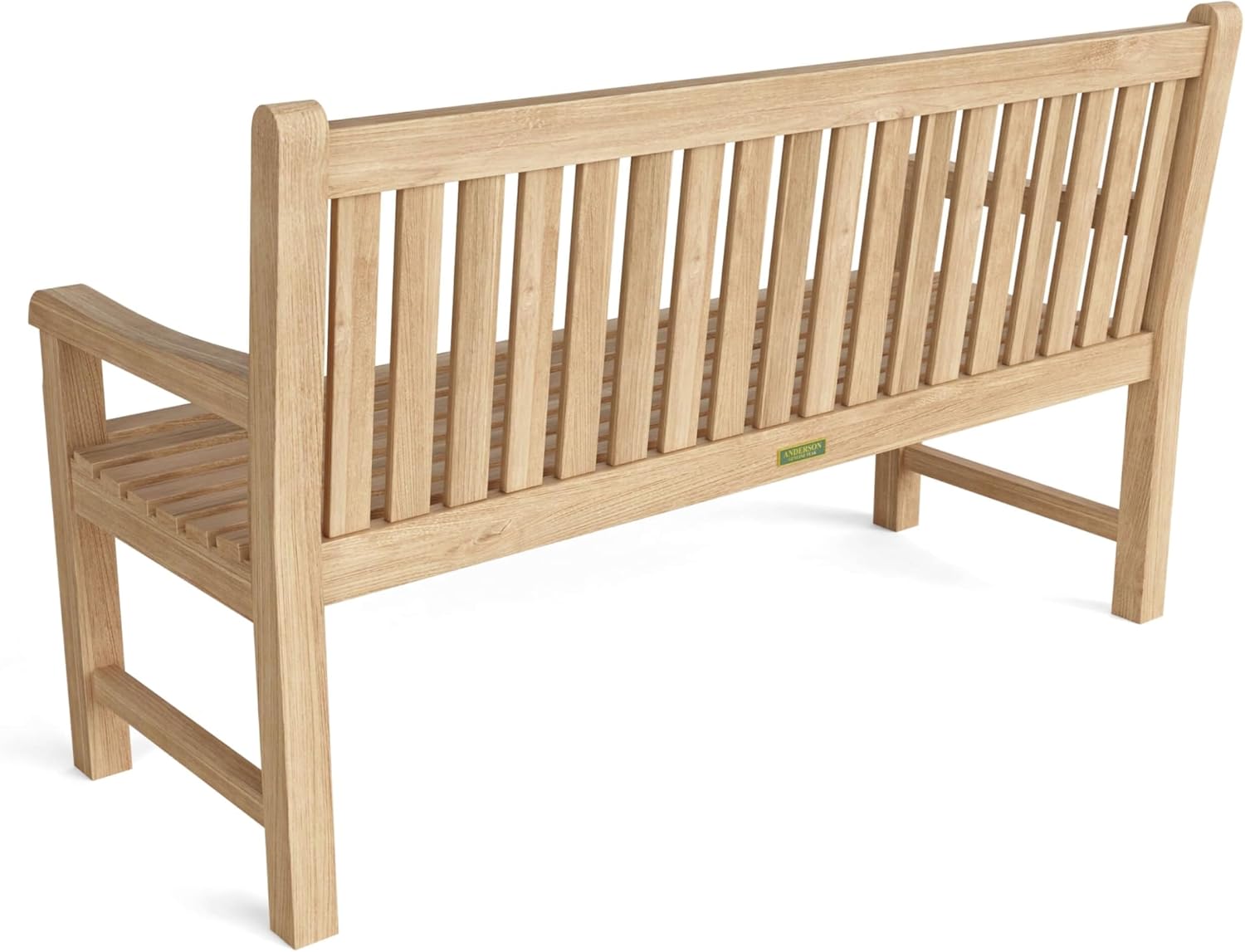 Anderson Teak No Cushion Classic 3-Seater Bench