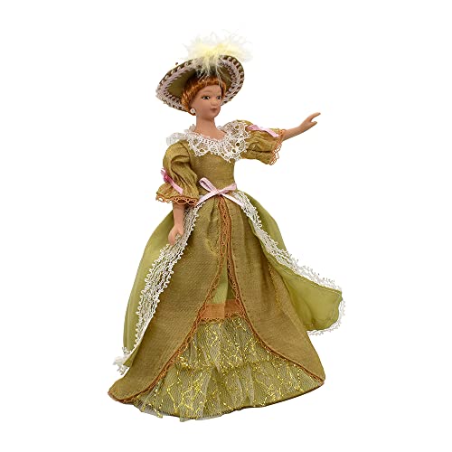 iland Dollhouse People 1/12 scale, Dollhouse Family Doll incl Mum Dad Girl Boy Baby (Modern Family 5pcs)