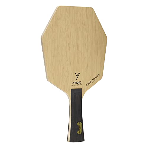 STIGA Cybershape Wood Table Tennis Blade I Superior Control & Enhanced Grip for Offensive Play