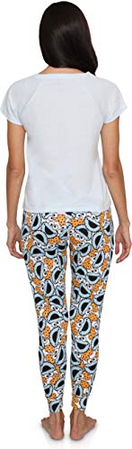 Disney Women's Pajama 2 piece Set, includes Tee and Sleep Pants
