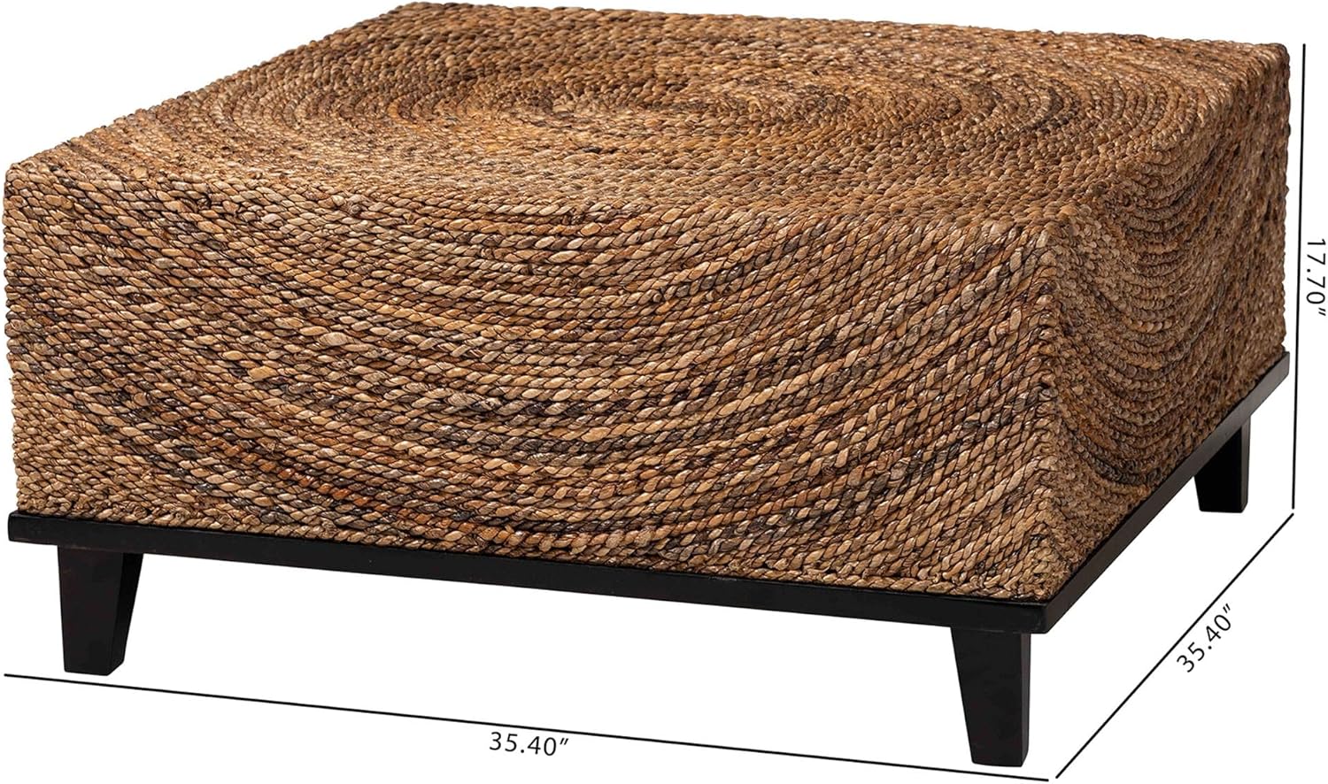 bali & pari Verino Natural Seagrass Coffee Table