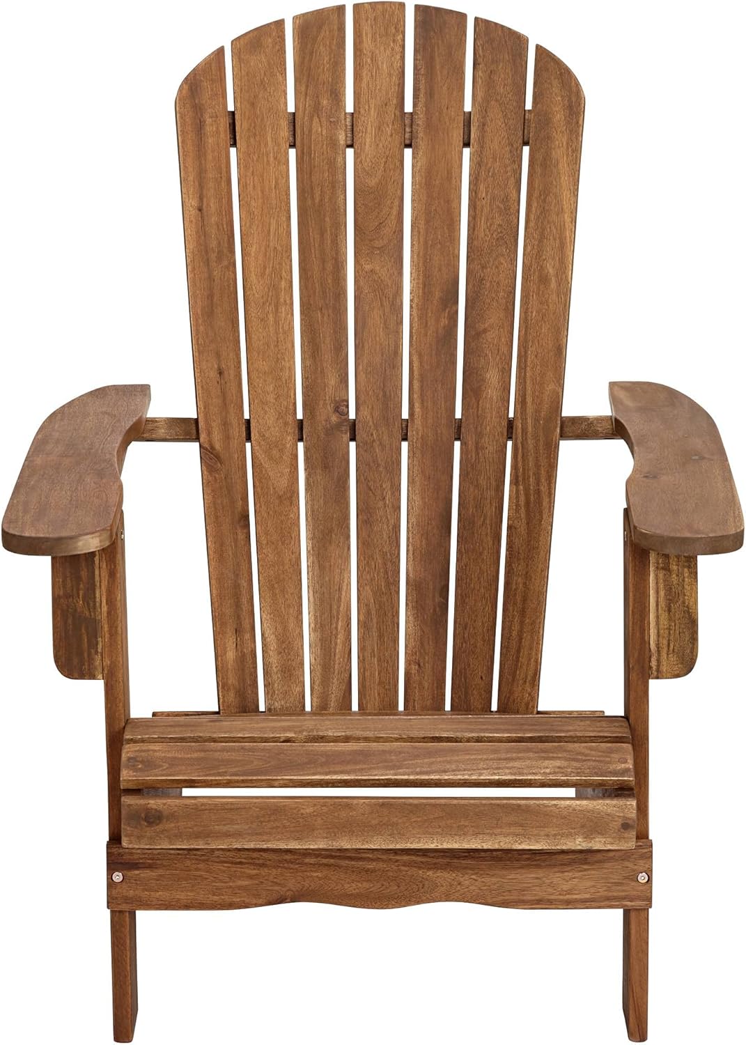 Cape Cod Natural Wood Adirondack Chairs Set of 2