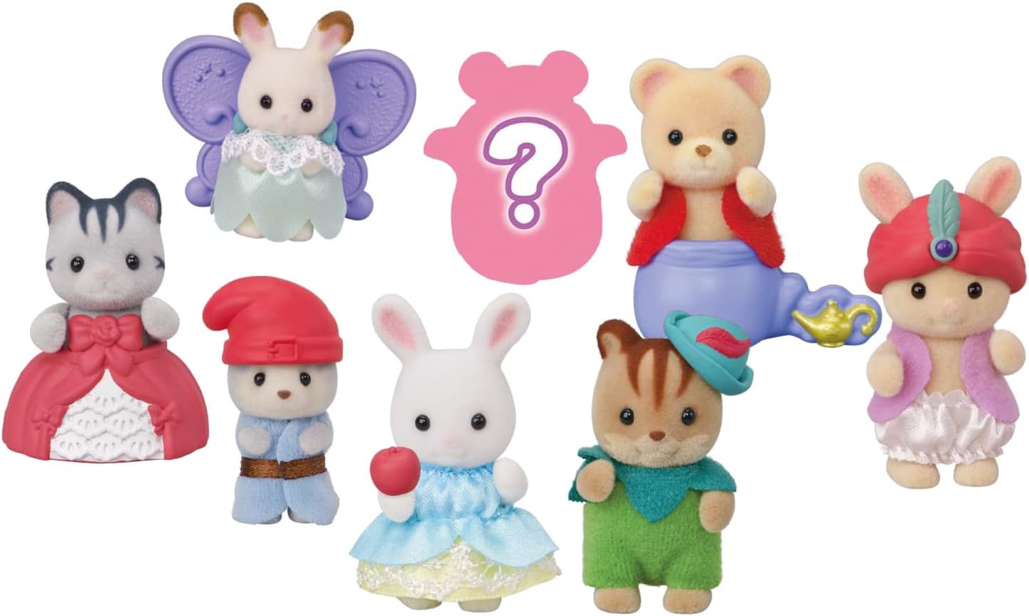 Calico Critters Baby Fairy Tales Series Blind Bags, Surprise Set Including Doll Figure and Accessory