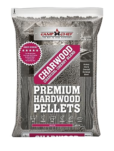 Camp Chef Oak Flavor 100% All-Natural Wood Pellets for Smokers and Pellet Grills, Smoke, Bake, Roast, Braise and BBQ, 20 lb. Bag