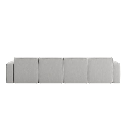 Flash Furniture Bridgetown Luxury Modular Sectional Sofa, Set of 1, Cream