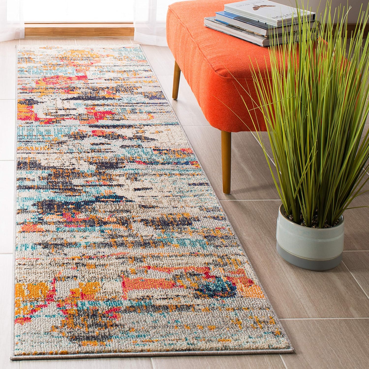 SAFAVIEH Madison Collection Runner Rug - 2'2