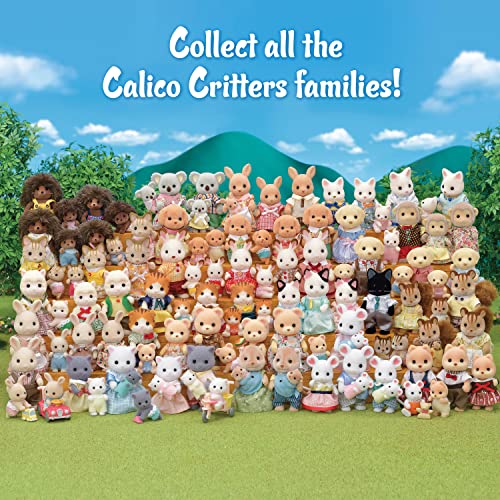 Calico Critters Cuddle Bear Family, Dolls, Dollhouse Figures, Collectible Toys 4 Count
