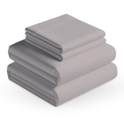 1000 Thread Count Queen Size Sheet Set - 100% Egyptian Cotton Hotel Luxury Collection Bedding Sheets - Fits Upto 16 Inch Deep Pocket - Sateen Weave Solid 4 Piece Sheets Set (White)