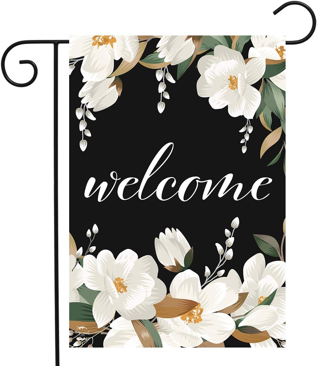 White Magnolias Spring Garden Flag Welcome Flowers 12.5