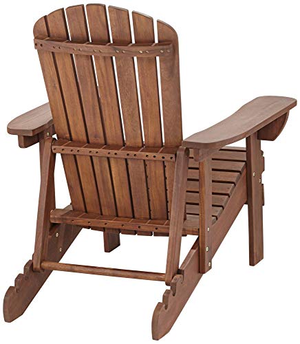 Cape Cod Natural Wood Adirondack Chair
