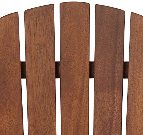 Cape Cod Natural Wood Adirondack Chair