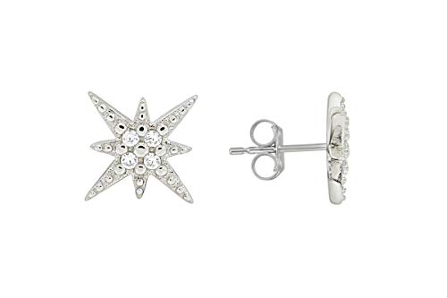 Sterling Silver Stud Earrings Dainty Feather, Starburst, Lightning Bolt, Nail, Curved Bar, Disc, Pineapple with push-backs, Gift For Her