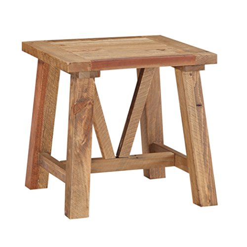 Modus Furniture Harby End Table, Rustic Tawny