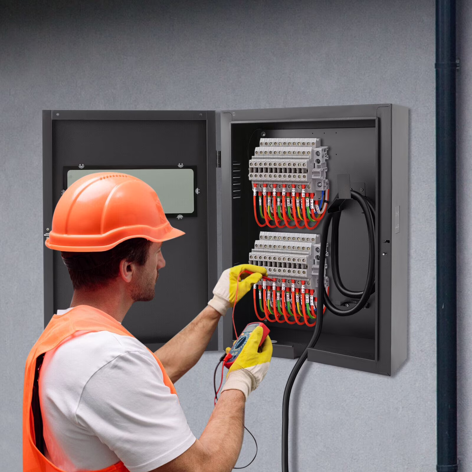 Charging Cable Organizer Wall EV Charger Protective Box,Wall Charger Holder  Box, Charger Station Box