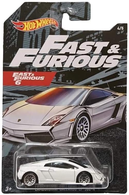 Hot Wheels Lamborghini Gallardo Vehicle 1:64 Scale Car, Gift for Collectors & Kids Ages 3 Years Old & Up