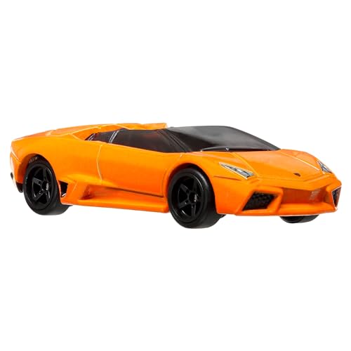 Hot Wheels Premium Car Culture Circuit Legends Toy Vehicle, 1:64 Scale Die-Cast Lamborghini Reventon Roadster for Collectors, Real Riders, Metal/Metal