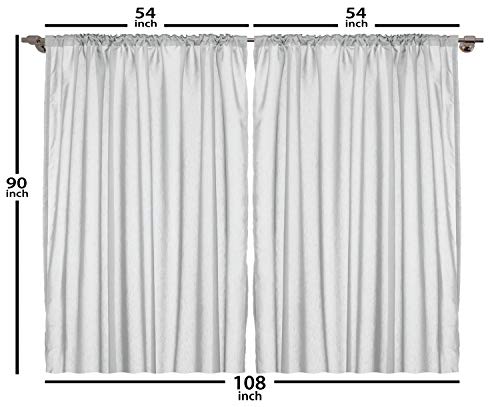 Ambesonne Cartoon Curtains, Success Typography Champ Win Best Superstar Way to Go You Rock Top Achievement, Living Room Bedroom Window Drapes 2 Panel Set, 108