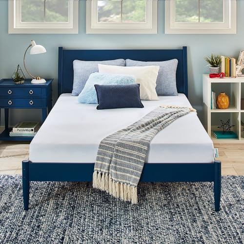 Sleep Innovations Marley 8 Inch Cooling Gel Memory Foam Mattress, Twin Size, Bed in a Box, Medium Firm Support & Marley 10 Inch Cooling Gel Memory Foam Mattress, Twin Size, Bed in a Box