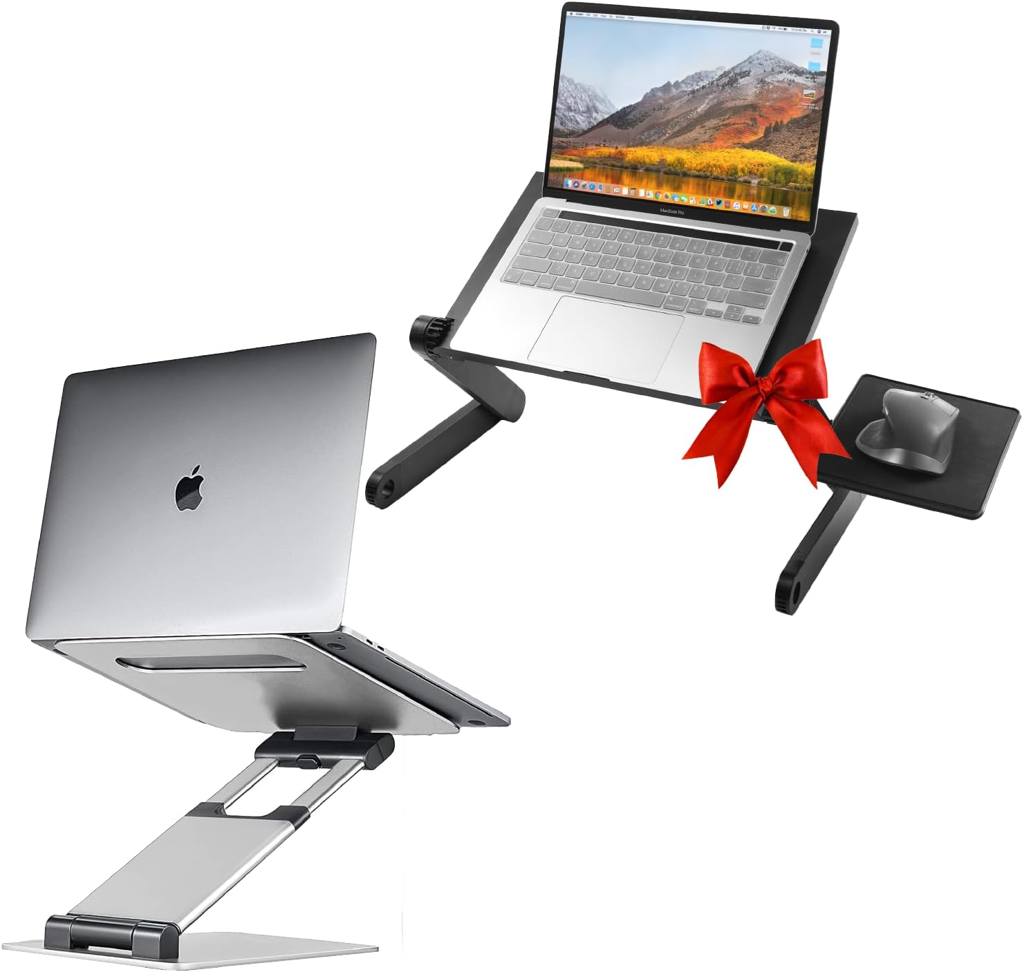 Lifelong Laptop Stand for Desk, Adjustable Height Up to 20