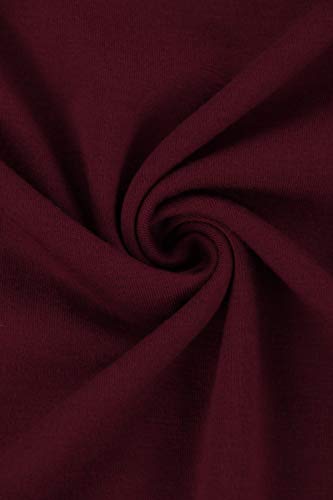 Pink Queen Women's Tunic Tops to Wear with Leggings Long Sleeve Slim Ruched T Shirt Dress