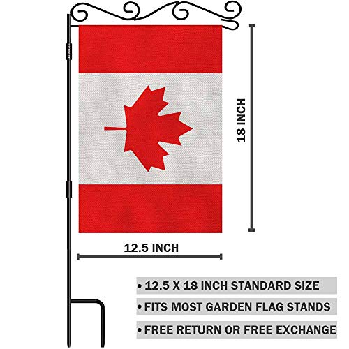 AOYEGO Pink Flamingo Garden Yard Flag 12.5