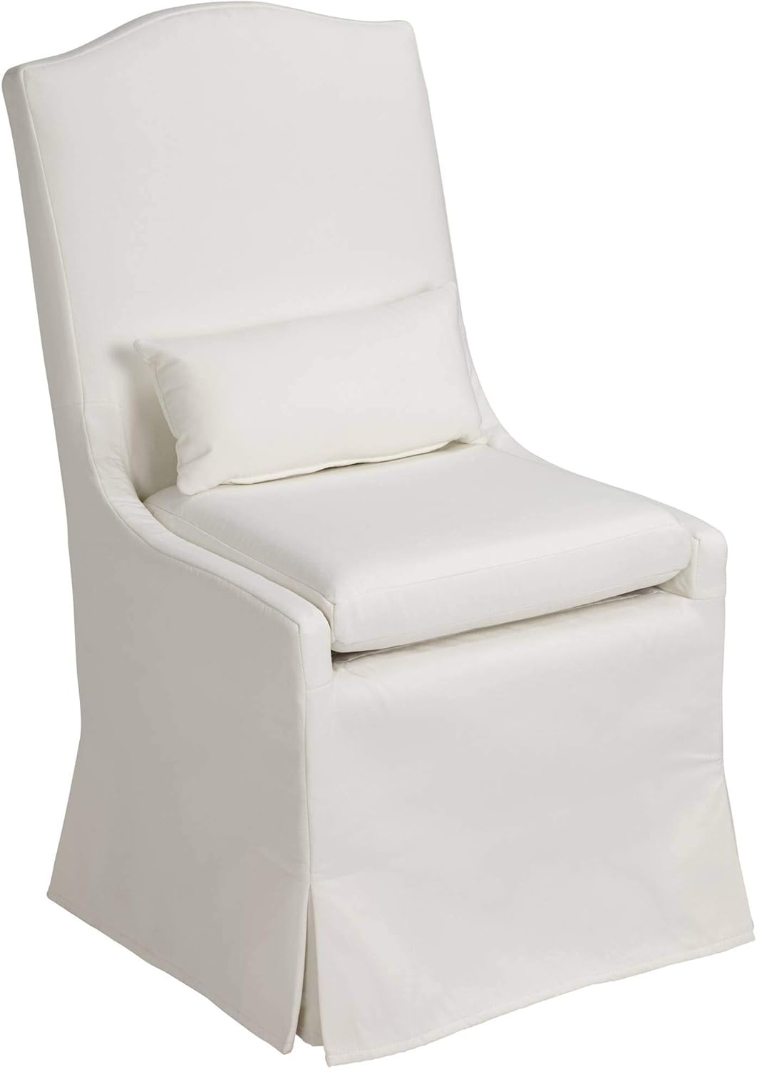 55 Downing Street Juliete Peyton Pearl Slipcover Dining Chair