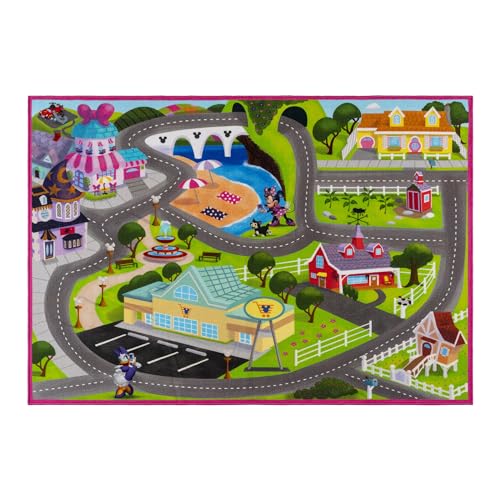 Gertmenian Disney Lilo & Stitch Area Rug for Children & Teens | Kids Home Decor for Girls & Boys | 3x5 Small, Pink, 19838