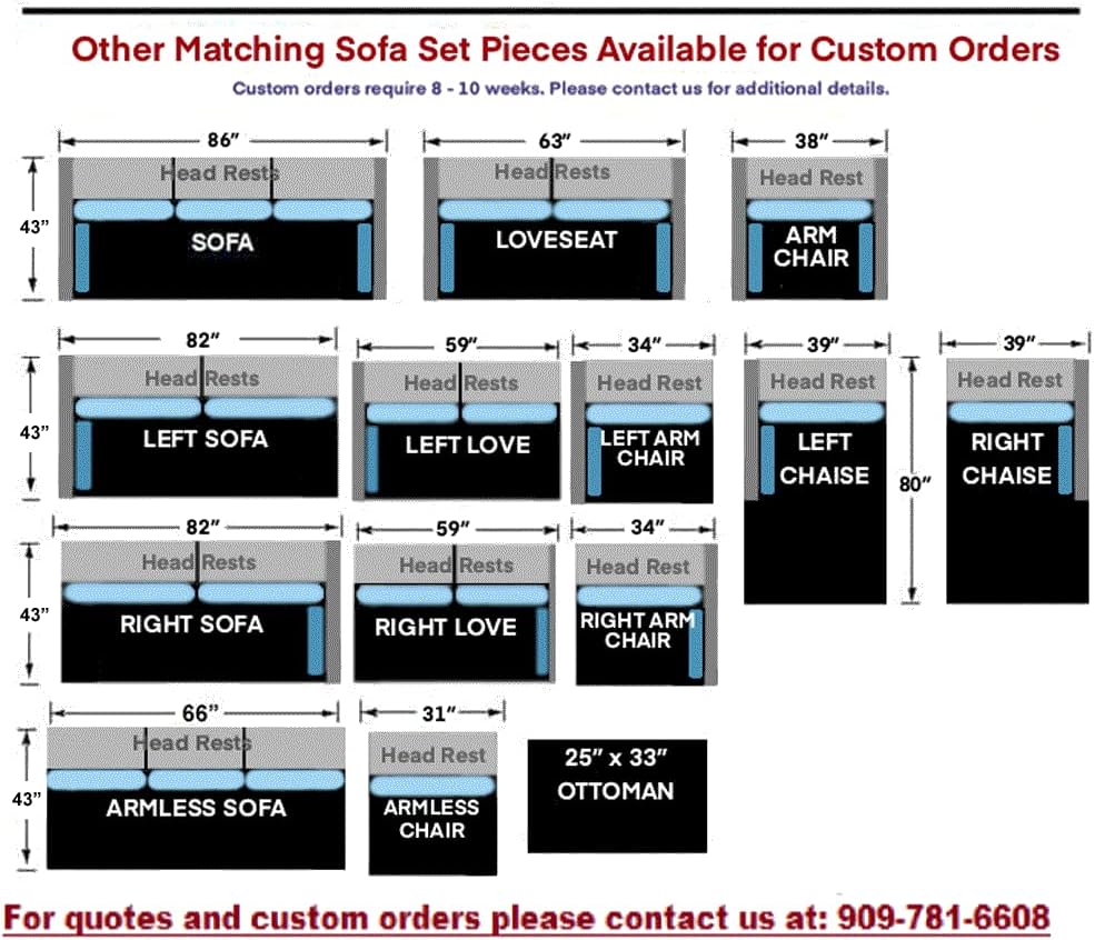 Stendmar Modern Yellow Microfiber Fabric Sectional Sofa S670B