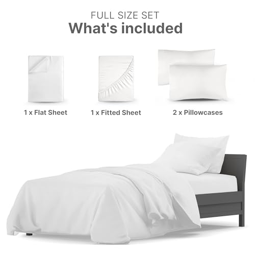 1000 Thread Count Sheet Set – 100% Cotton Bed Sheets – Softer Than Egyptian Cotton - 4-Piece Queen Set - Soft Sateen Weave - Hotel Quality Luxury Bedding - Up To 16