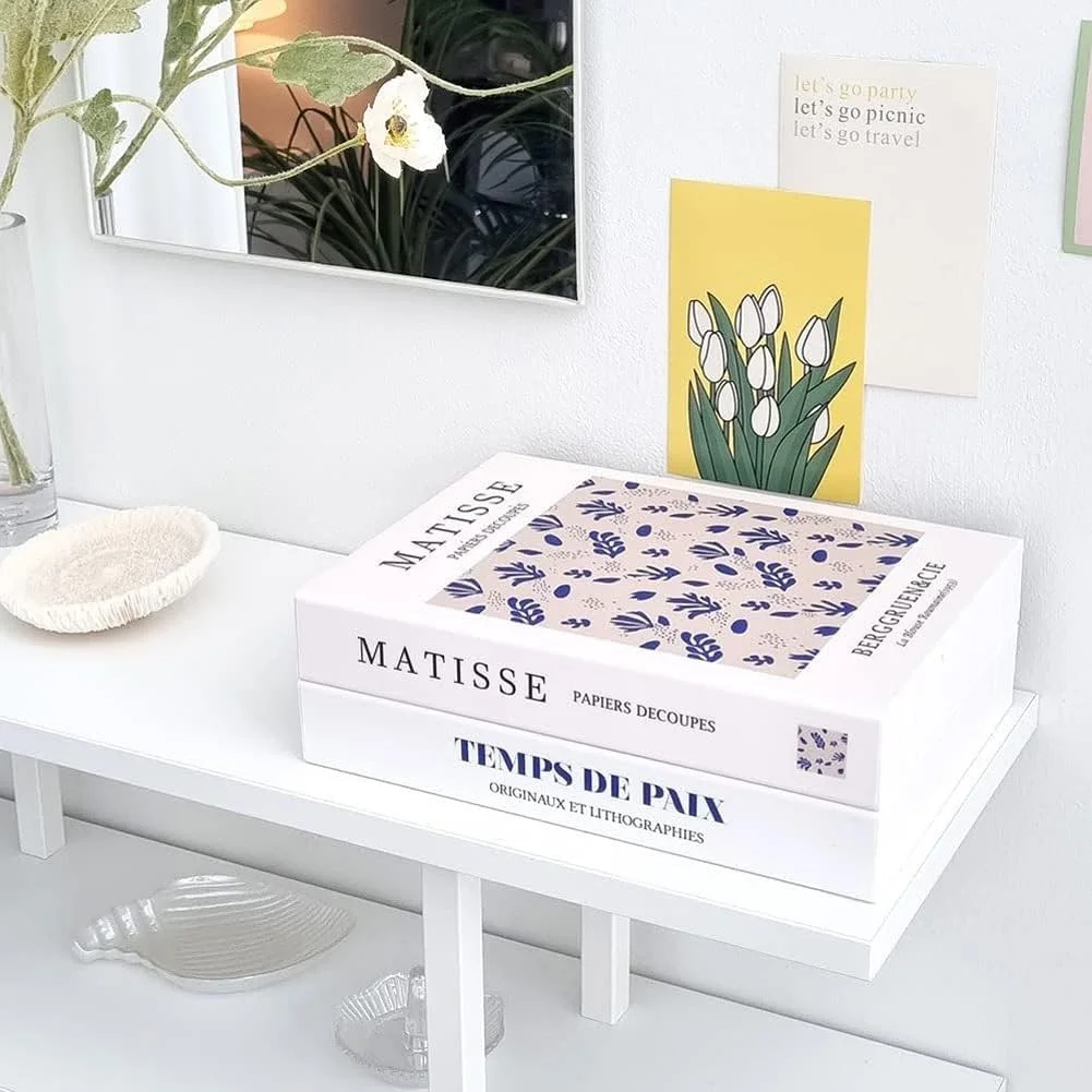 Book Cord Organizer, Fake Book Shaped Cords Organizer Hider Box, Book Shape Decorative Cable Management Box for Desk, Appliance Magnetic Cord Storage, Conceal Power Strips