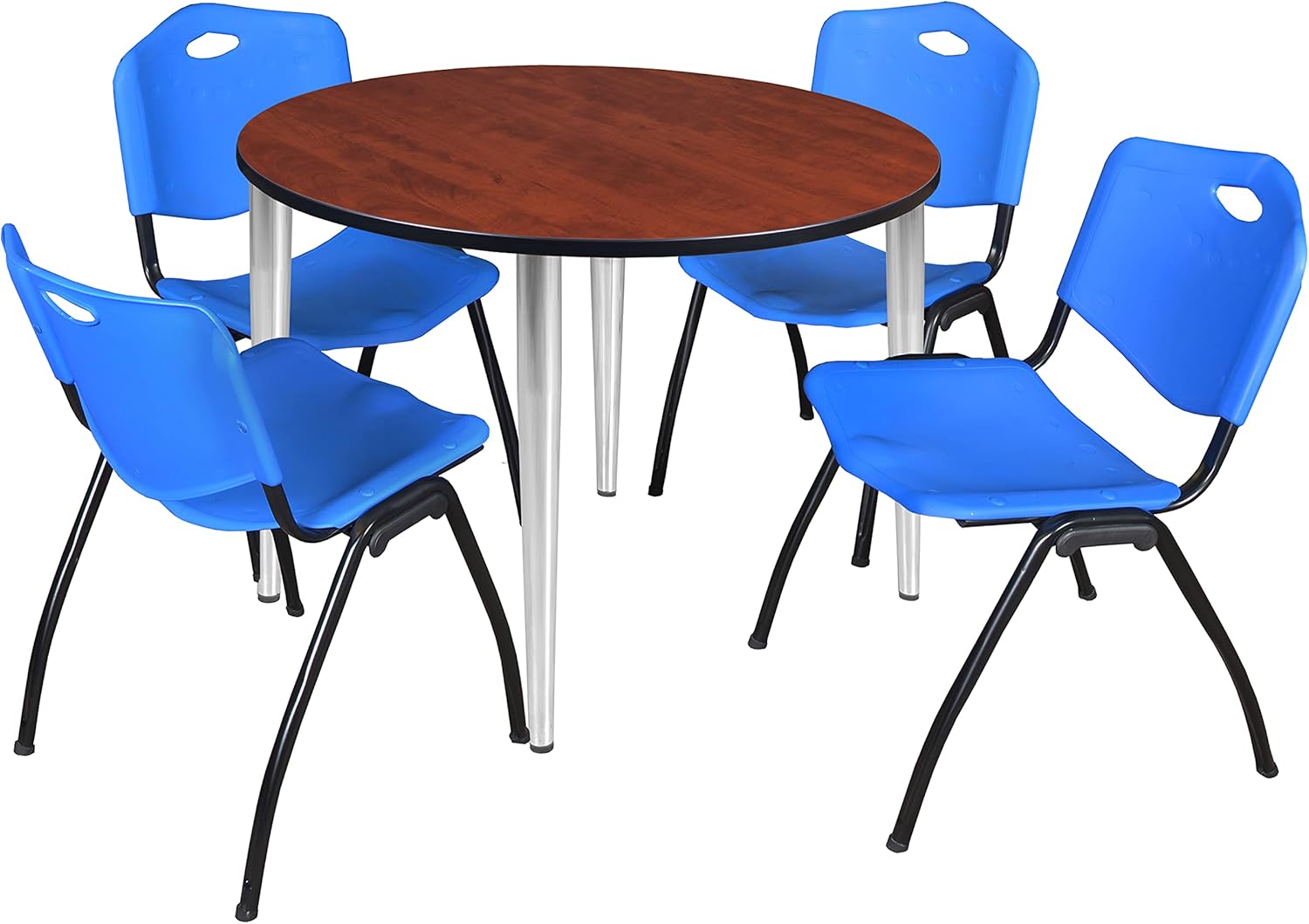 Regency Kahlo Round Breakroom Table Set, 48