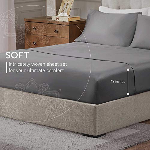 Hyde Lane Luxury 100% Cotton Sheets Thick & Heavy for Queen Size Bed | 1000 Thread Count | 18