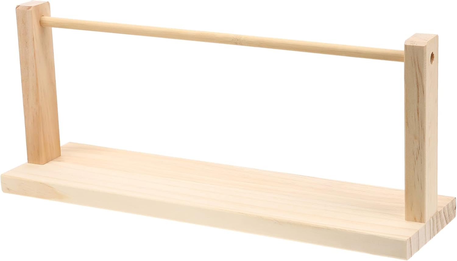 Wire Rack Wood Bobbins Stand, Ribbon Storage Holder, Spool Storage Tool, for Rack Sewing Ribbon Yarn Storage Organizer Crafts Accessories Wrapping Paper