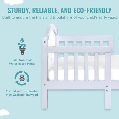 Wildflower 3-in-1 convertible Toddler Bed, Sunny Yellow