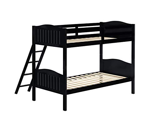 Coaster Furniture Pauline Solid Wood Twin Over Twin Bunk Bed White 405053WHT