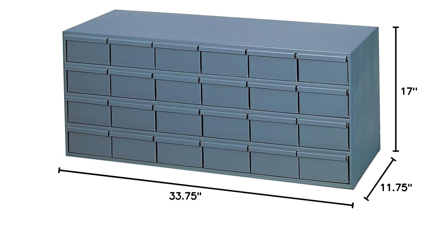 Durham 031-95 Gray Cold Rolled Steel Storage Cabinet, 19