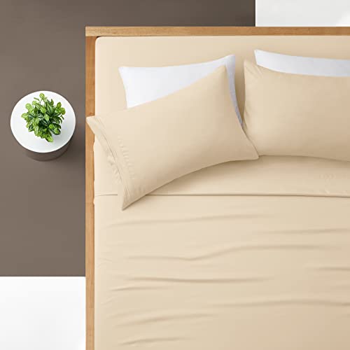 Extra Deep Pocket Queen Sheet Sets - Hotel Luxury 1800 Thread Count Sheets & Pillowcases - Microfiber Bedding Set up to 24