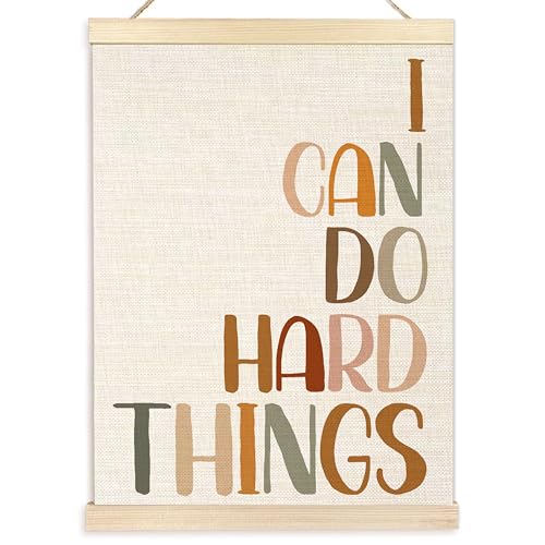 Ecezatik Positive Affirmations Wall Decor, Before You Go Be Sure to Know Inspirational Poster Hanger Frame for Classroom Kids Room Decor, Positive Affirmations for Kids, 12x16 Inches