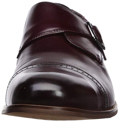 STACY ADAMS Men's Desmond Cap Toe Monk Strap Loafer