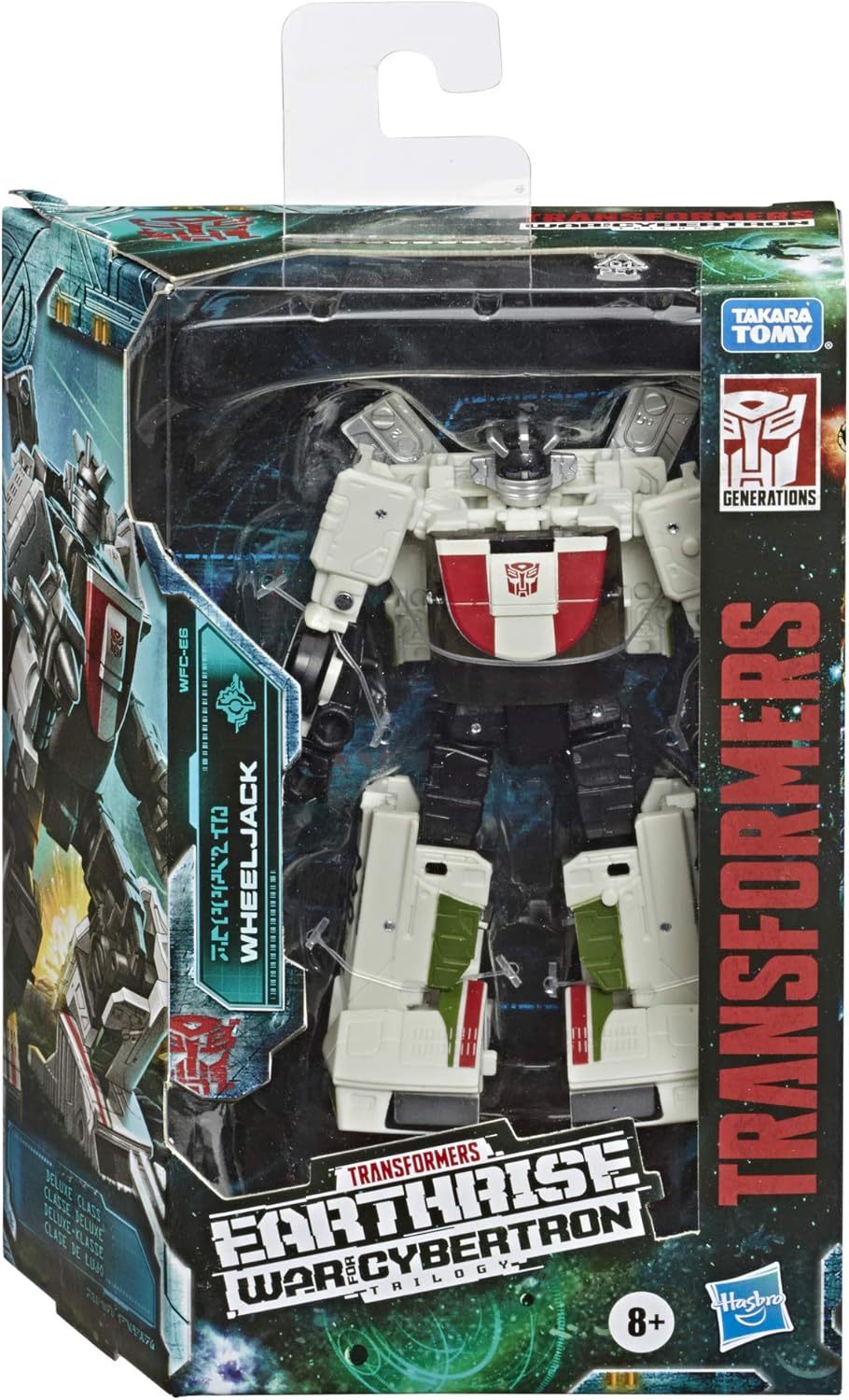 Transformers Toys Generations War for Cybertron: Earthrise Deluxe Wfc-E6 Wheeljack Action Figure - Kids Ages 8 & Up, 5
