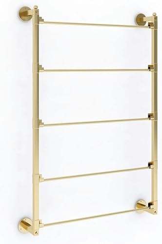 Wall Mount Ribbon Holder Stand, Metal Ribbon Holder Organizer - Retail Display Tie & Scarf Rack - Towel & Belt &Ribbon Organizer Rack Hanging Bar - Accessory Organizer Rack, 90x60x10cm, Black