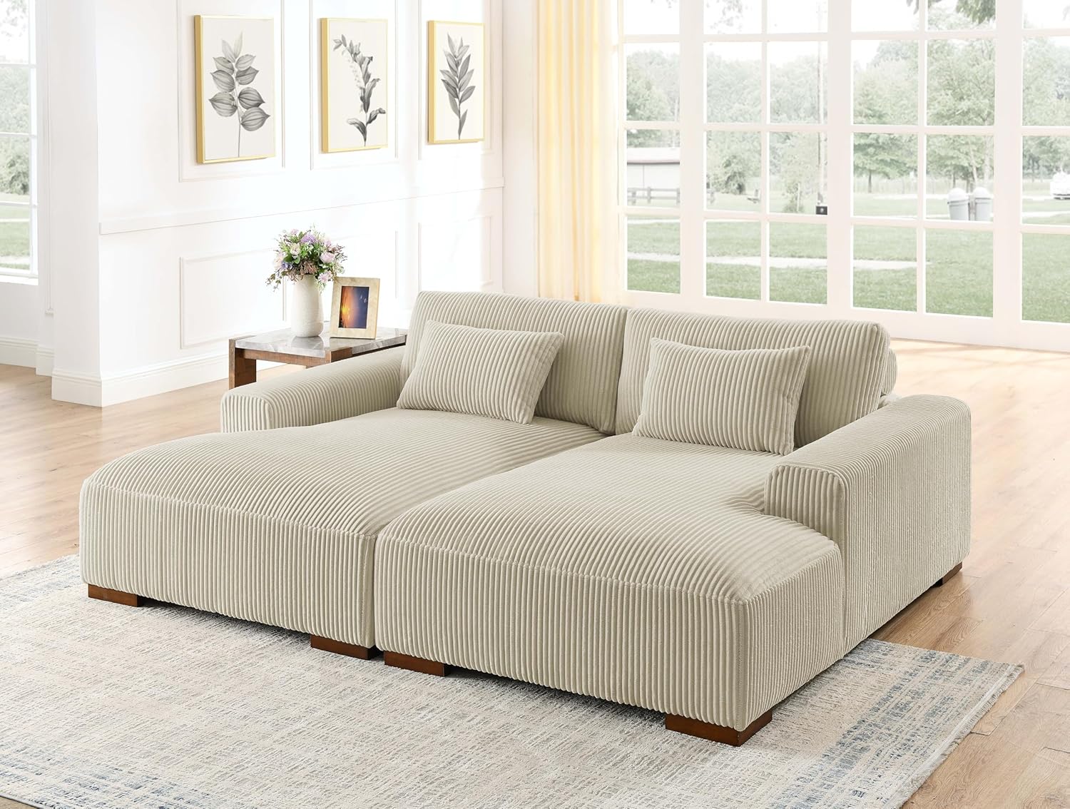 Modular Sectional, Cream