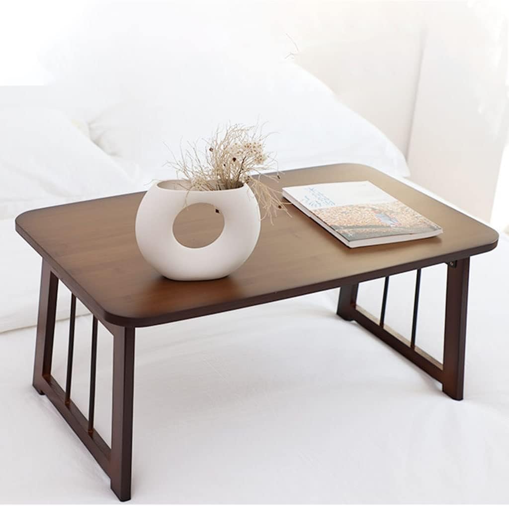 LEFEDA Foldable Coffee Table Simple Multifunctional Coffee Table Japanese Tatami Table Bay Window Low Table Can Be Used As A Computer Stand (Color : A, Size : 60x40x31cm)