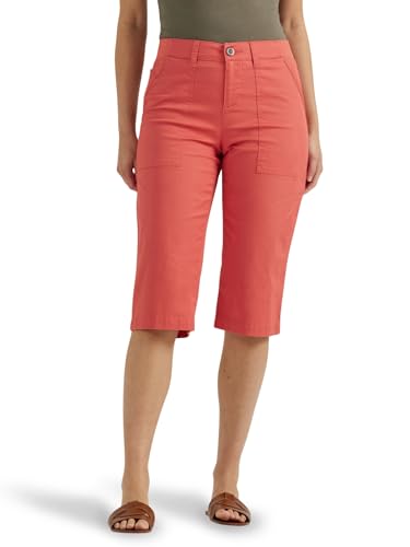 Lee womens Ultra Lux Comfort With Flex-to-go Utility Skimmer Capri Pant