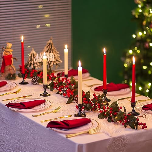 Sziqiqi Gold Candlestick Candle Holders - Decorative Candle Holders for Candlesticks Taper Candles Set of 2 for Dinning Table Fireplace Mantel Home Coffee Decorations