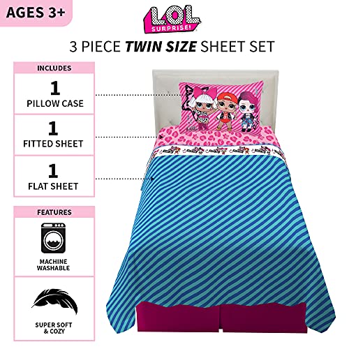 Franco Kids Bedding Super Soft Microfiber Sheet Set, Twin, Hello Kitty