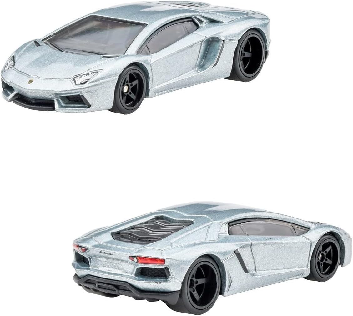 Hot Wheels Premium Car Culture 2-Pack Lamborghini Aventador Coupe and Lamborghini Huracán LP 610-4