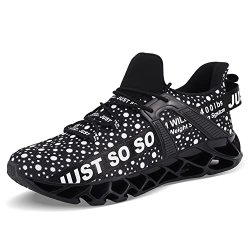 Mens Running Shoes Walking Non Slip Blade Type Sneakers