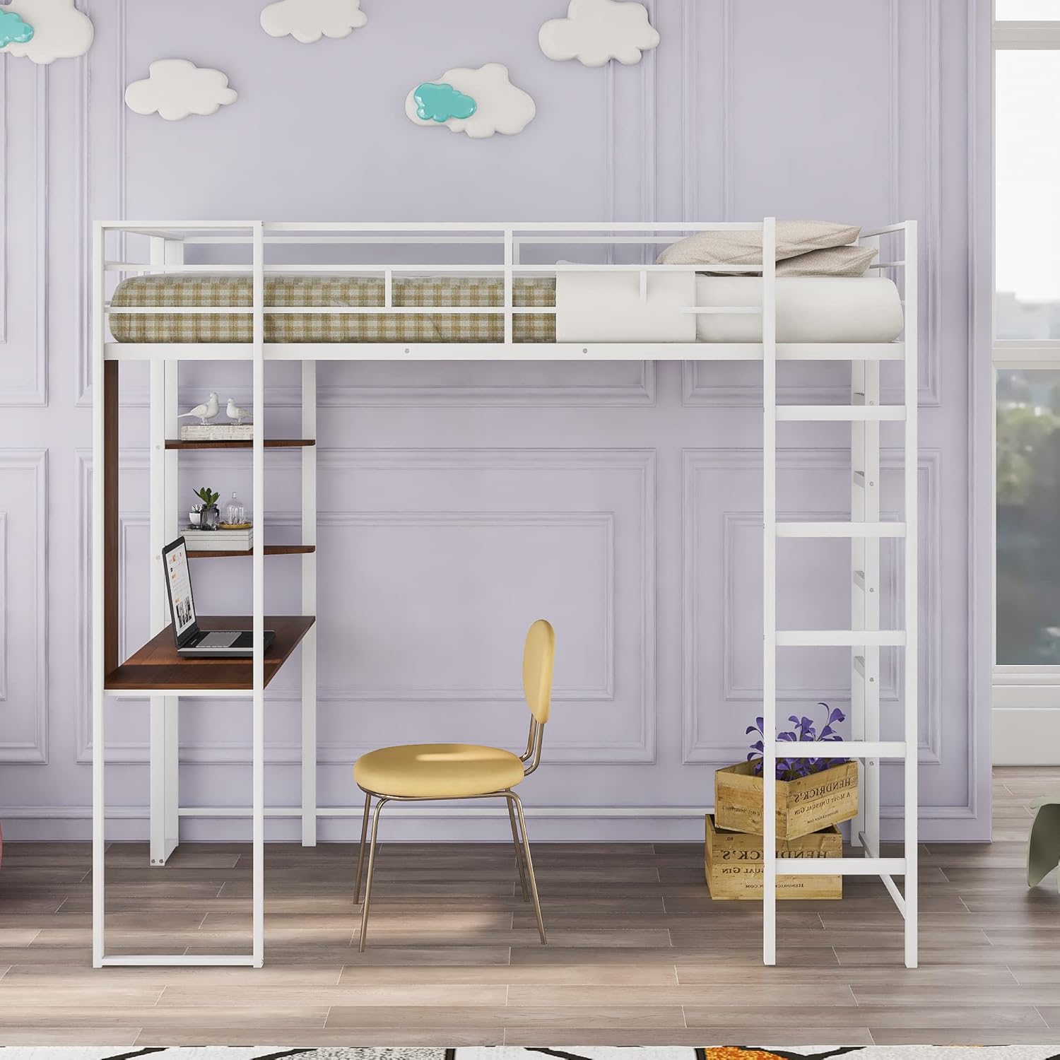 White Haven Loft Bed - Twin